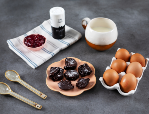 BIZCOCHITOS DE CHOCOLATE EN AIR FRYER CON SAL DE MESA YODADA MILENIA