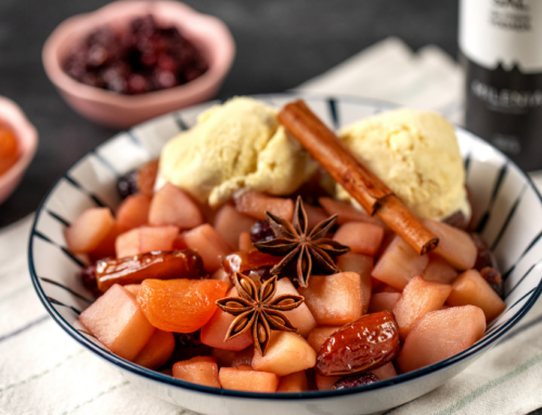 COMPOTA DE FRUTAS DE INVIERNO